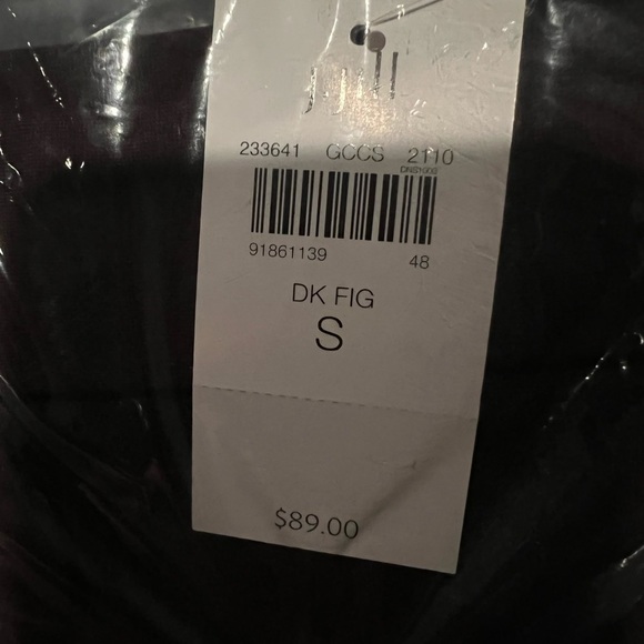 NWT J. JILL Essential Ponte Slim-Leg Pants/ COLOR DARK FIG - Picture 6 of 6